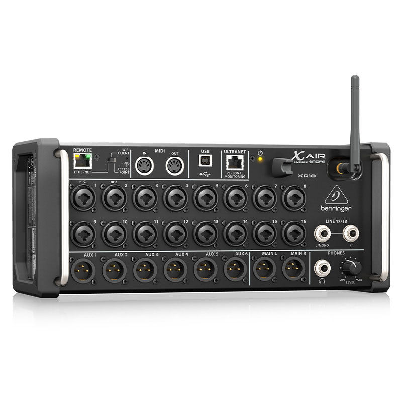 新浦电声behringer百灵达xr12xr16xr18ipad数字调音调音台(舞台)