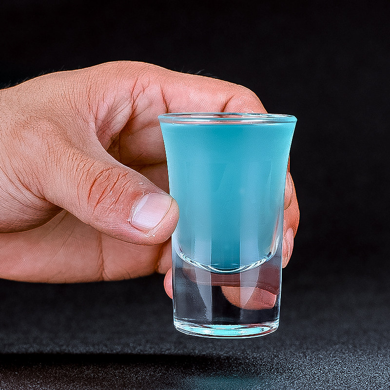 标准30毫升厚底子弹杯 一口杯 烈酒杯 白酒杯shot杯 b52鸡尾酒杯