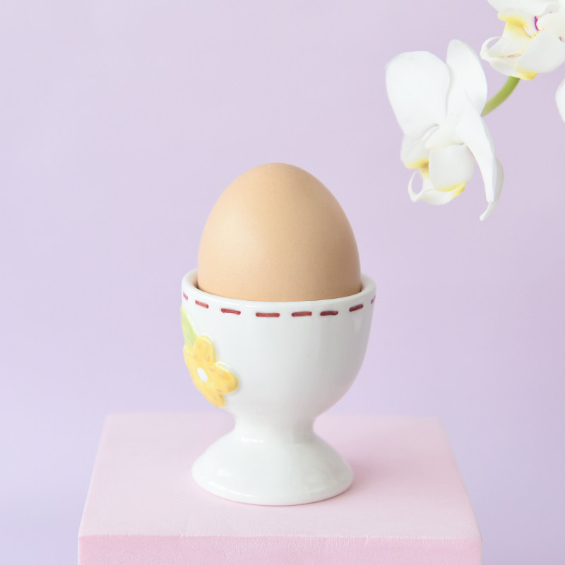 高温缝线鸡蛋卡通家用立体浮雕蛋杯创意家居装饰异形