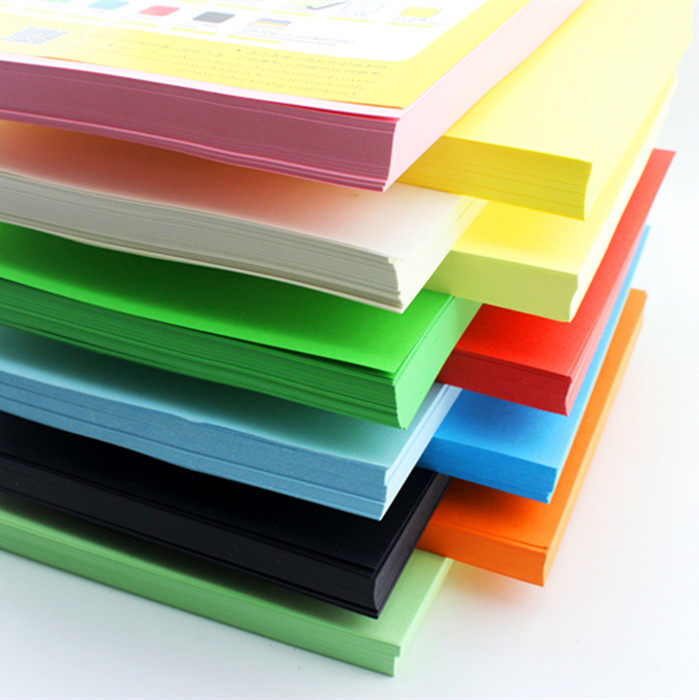 卡纸包邮双面4k彩色a2大张200g创意手工折纸