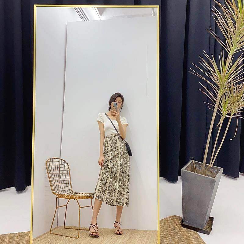 瘦身镜子全身穿衣镜落地镜服装店试衣镜专用显瘦美颜ins网红拍照