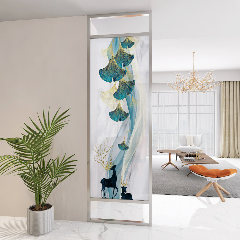 入户装饰屏风小户户型客厅轻奢简约玄关北欧座屏