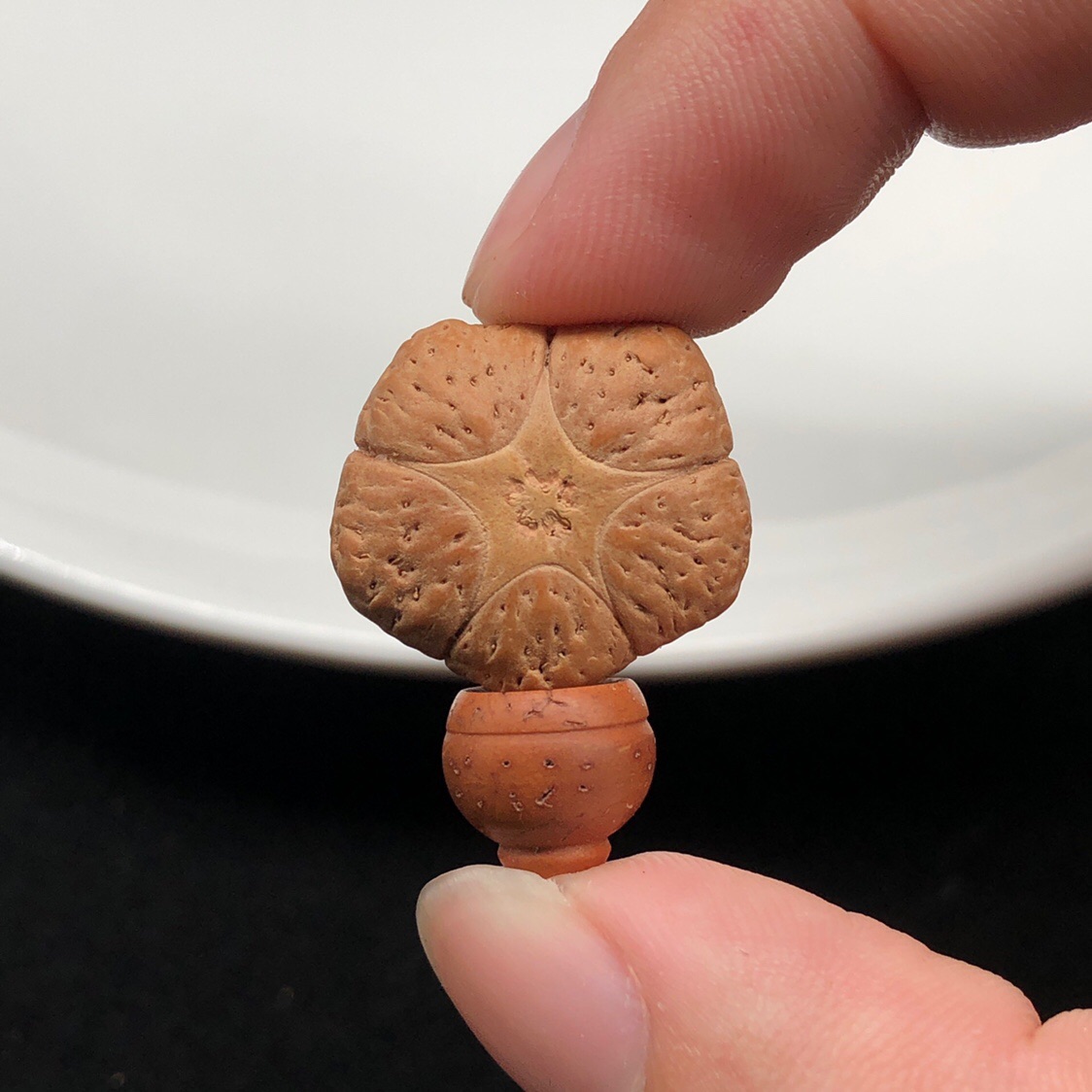 国产藏区五星上将五角星三通背运凤眼菩提龙眼佛珠