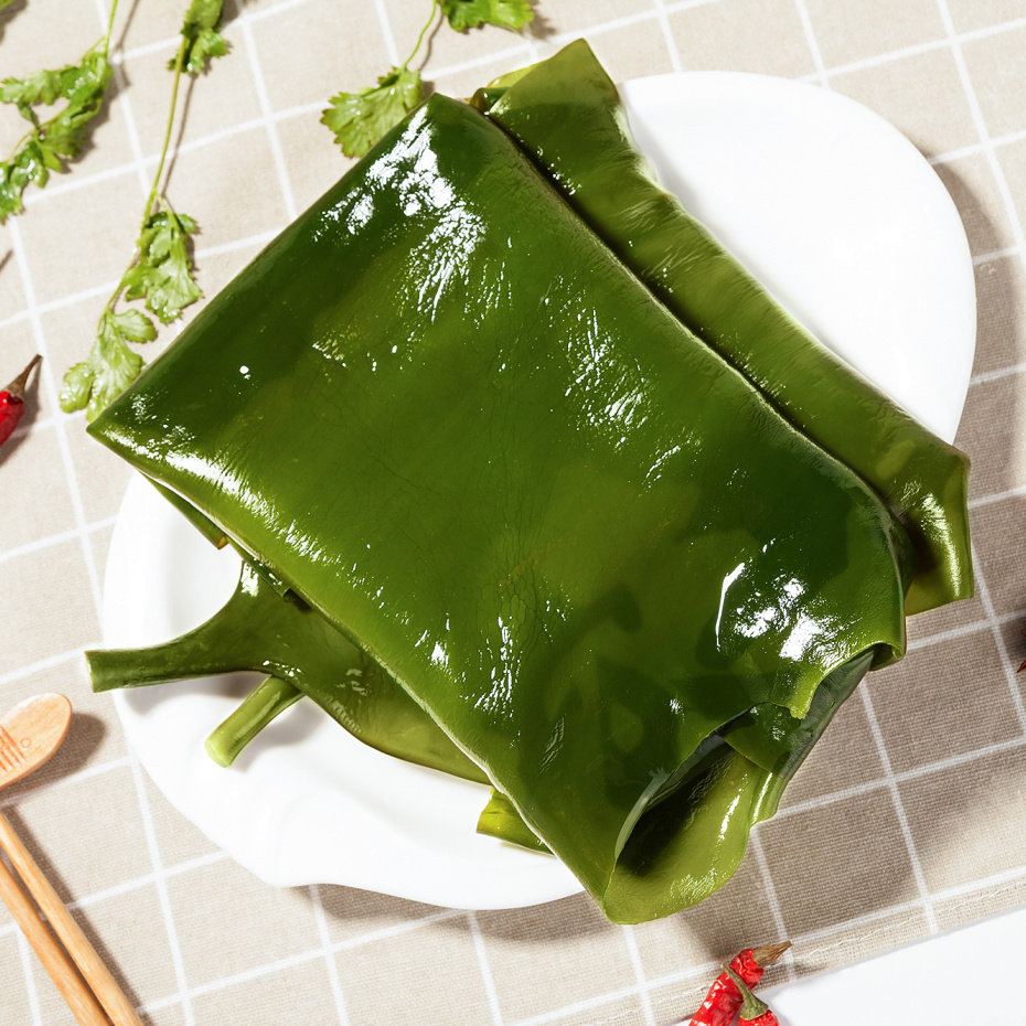 新鲜海带苗嫩特级海带芽海芝宝深海有机小海带包饭盐渍海带头3袋
