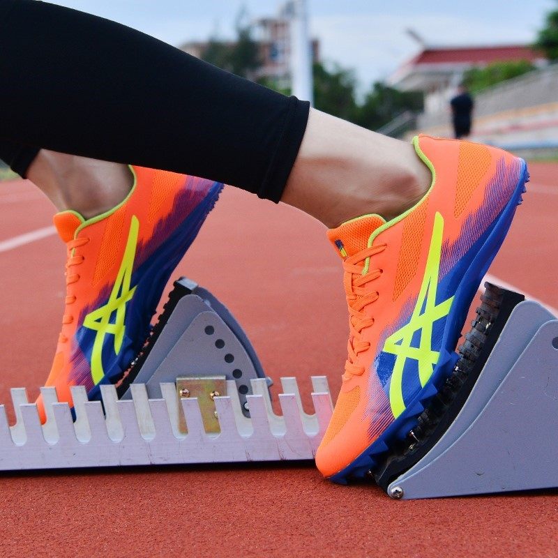 华强回力田径钉鞋比赛跑步训练中考专业男女女学生田径运动鞋