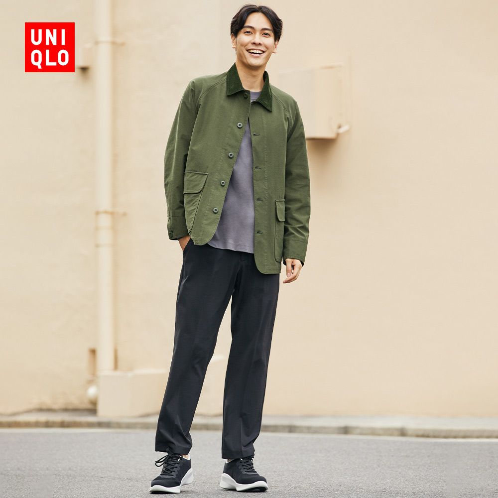 优衣库 男装/女装 弹力工装茄克(外套大衣) 439578 UNIQLO