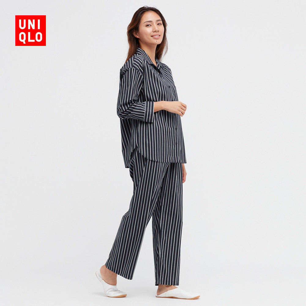 优衣库 女装 睡衣(长袖 起居套装 居家服 春季) 445892    149元