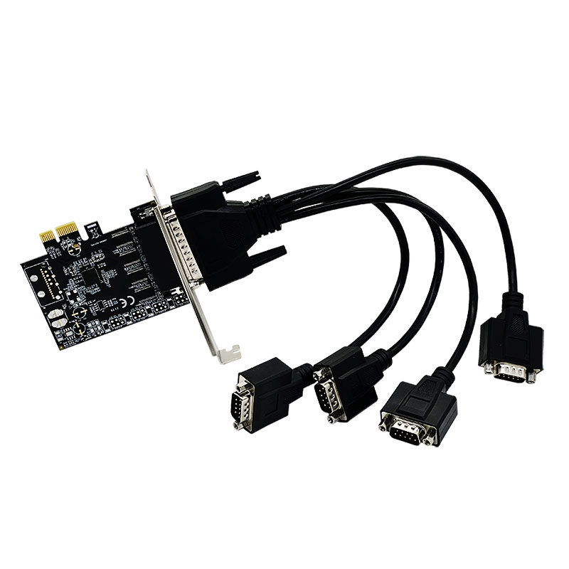 pcie串口rs232台式电脑扩展db9com多用户卡口串线其它电脑周边