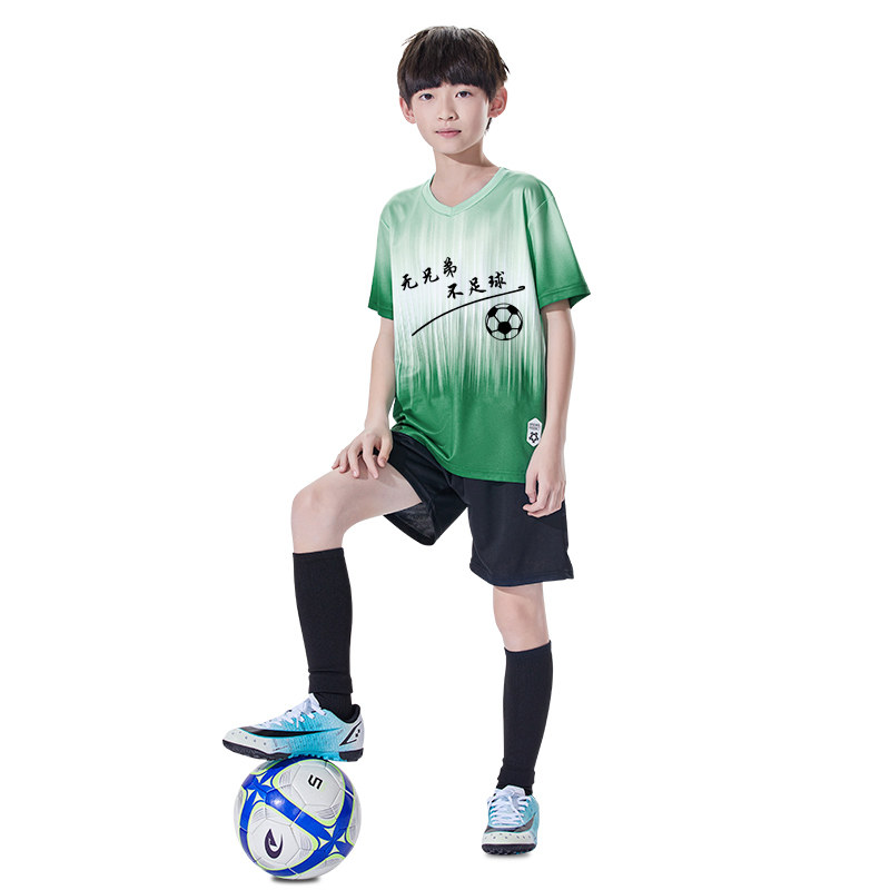 足球球衣儿童训练女孩小学生幼童衣服女童小童足球服