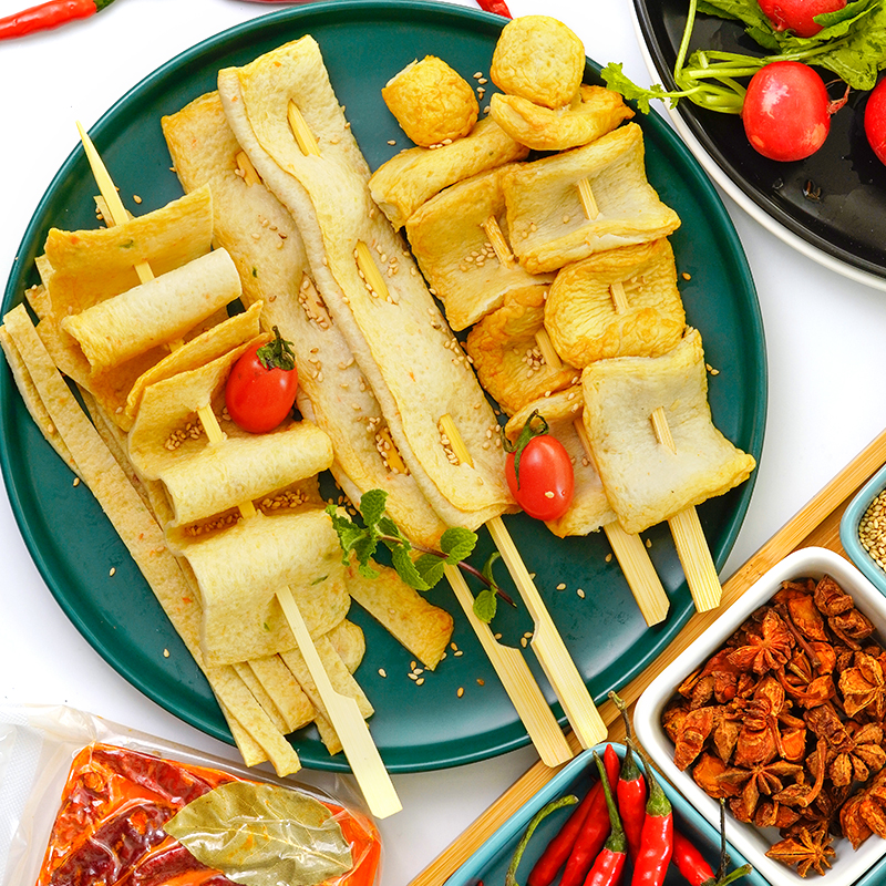 整箱鱼饼串关东食材火锅部队鱼糕大串韩式综合鱼糕