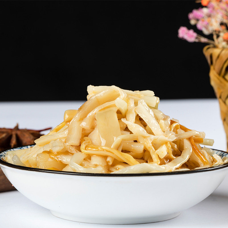 山民金菇脆笋150g*5包下饭菜熟食 即食开胃菜咸菜温州特产