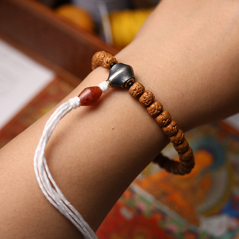 子鱼精品佛手小金刚手串藏式天然原籽男女式手链佛珠