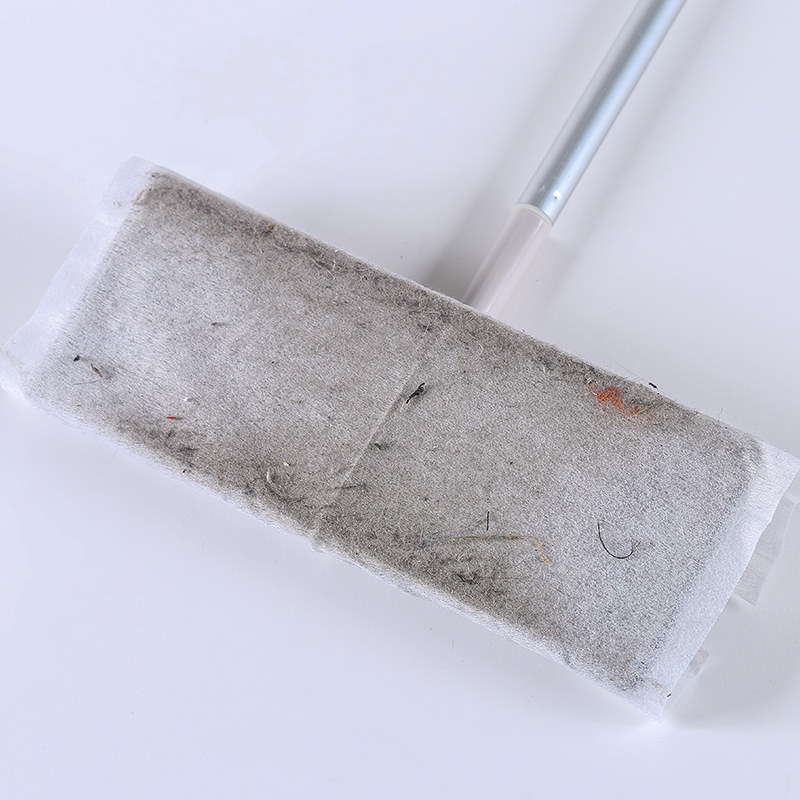 加大静电除尘纸干湿巾拖把布地板擦地免洗一次性吸毛发家用除尘布