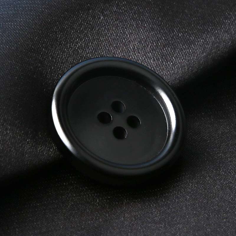 圆形黑色大衣纽扣男女西装西服外套扣子百搭纽扣