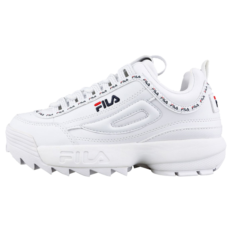 fila/斐乐女鞋破坏者2代防滑耐磨轻便跑步鞋运动休闲老爹鞋女集货