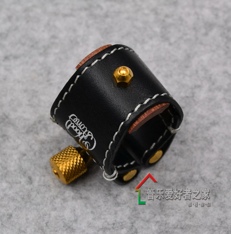 日本woodstone石森单簧管黑管手工皮卡卡子哨片保护卡其它乐器配件