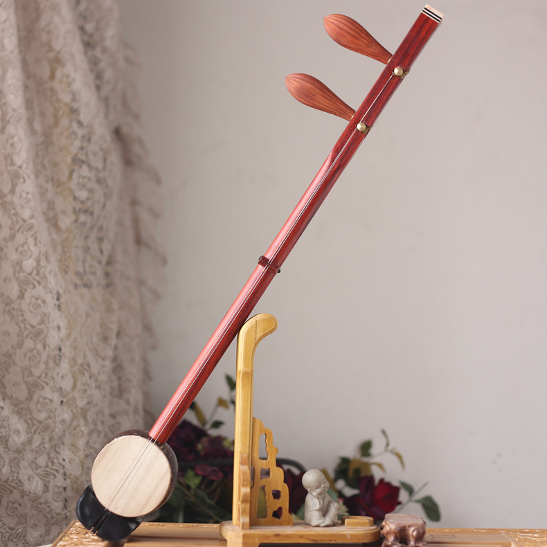 板胡玄鹤手工精制红木乐器豫剧梆子评剧秦腔板胡