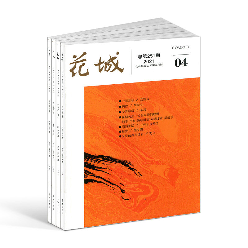 杂志文学花城书籍期刊杂志文摘人物传记文艺青年读物散文随笔期刊杂志