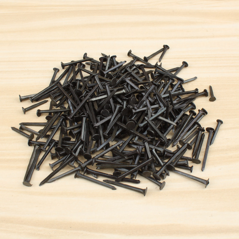 美科鞋钉黑色圆头家用防滑臭皮钉混装100g小铁钉钉鞋碳钢修鞋钉子