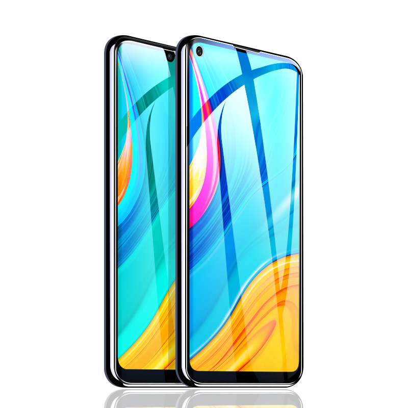 畅享10plus适用于手机贴无白stk-tl00指纹十指蓝光art-al00x手机贴膜