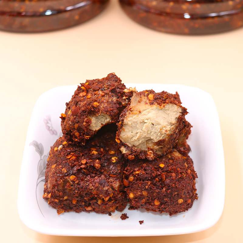 豆腐贵州特产遵义板桥农家臭豆腐豆腐乳麻辣二送豆腐乳