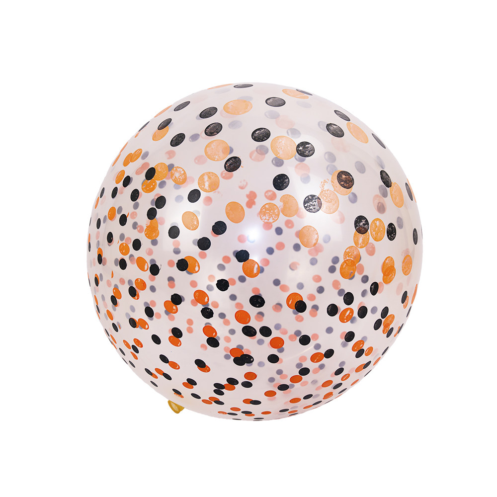 气球迷恋looner进口cattex32寸正圆透明双色波点气球