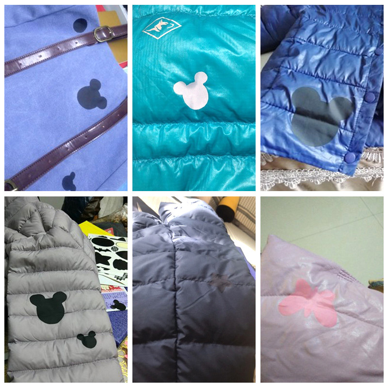 防水羽绒服破洞修补补贴图案衣服补丁刺绣贴雨布贴