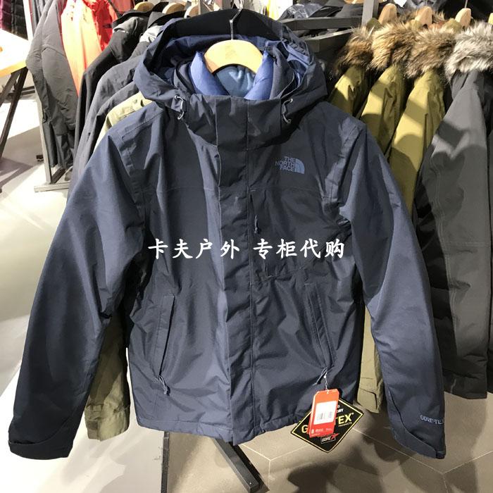 秋冬TheNorthFace北面男羽绒内胆三合一冲锋衣365B|NF0A365B
