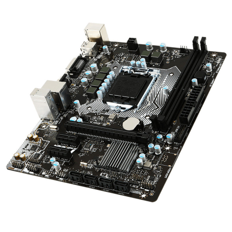 msi/微星 h110m pro-vd/a ddr4内存7代cpu小主板 台式机电脑主板