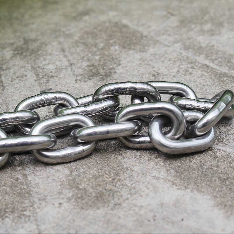 304不锈钢宠物链狗链铁链防盗链吊灯链条 秋千护栏长环锁链 6mm粗