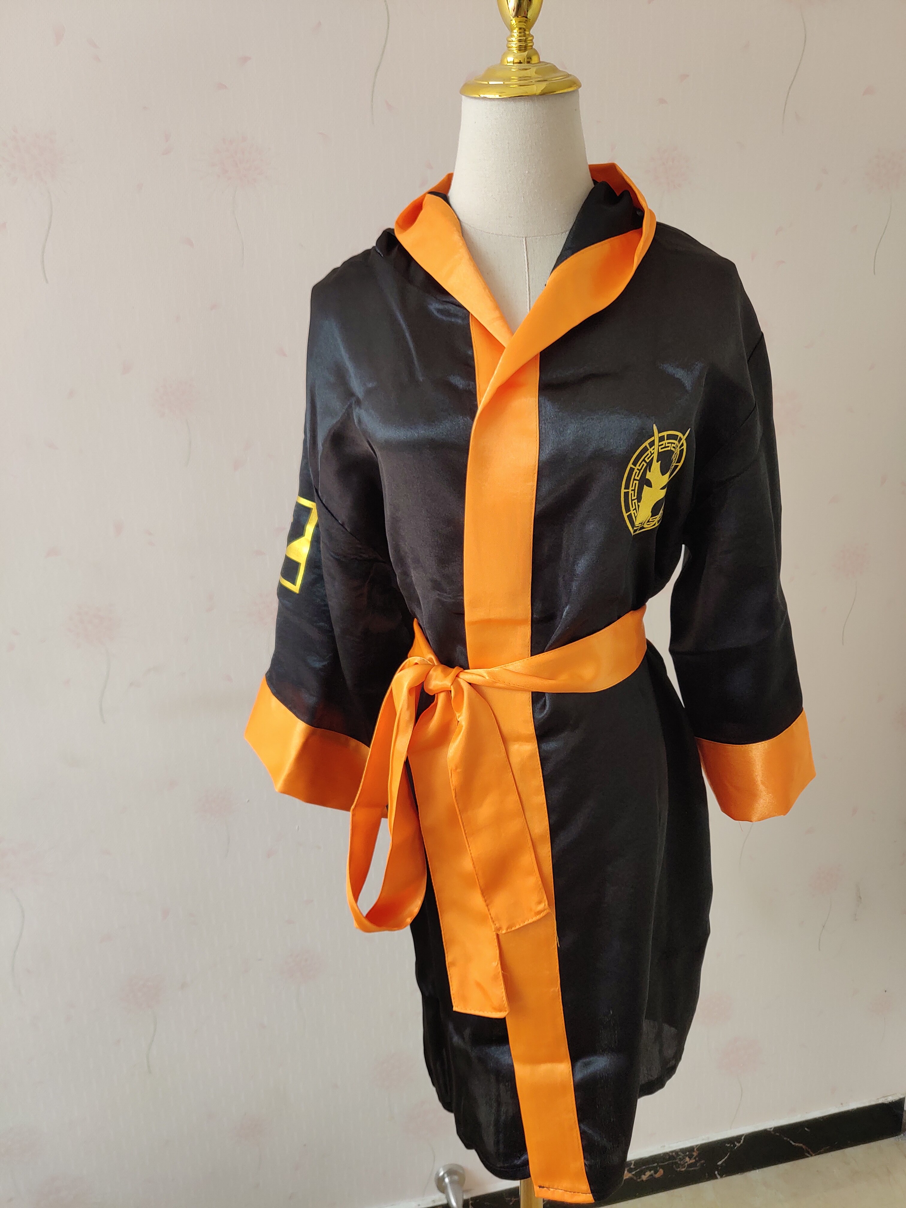 2019新款拳击比赛出场格斗搏击披风泰拳散打民族服装