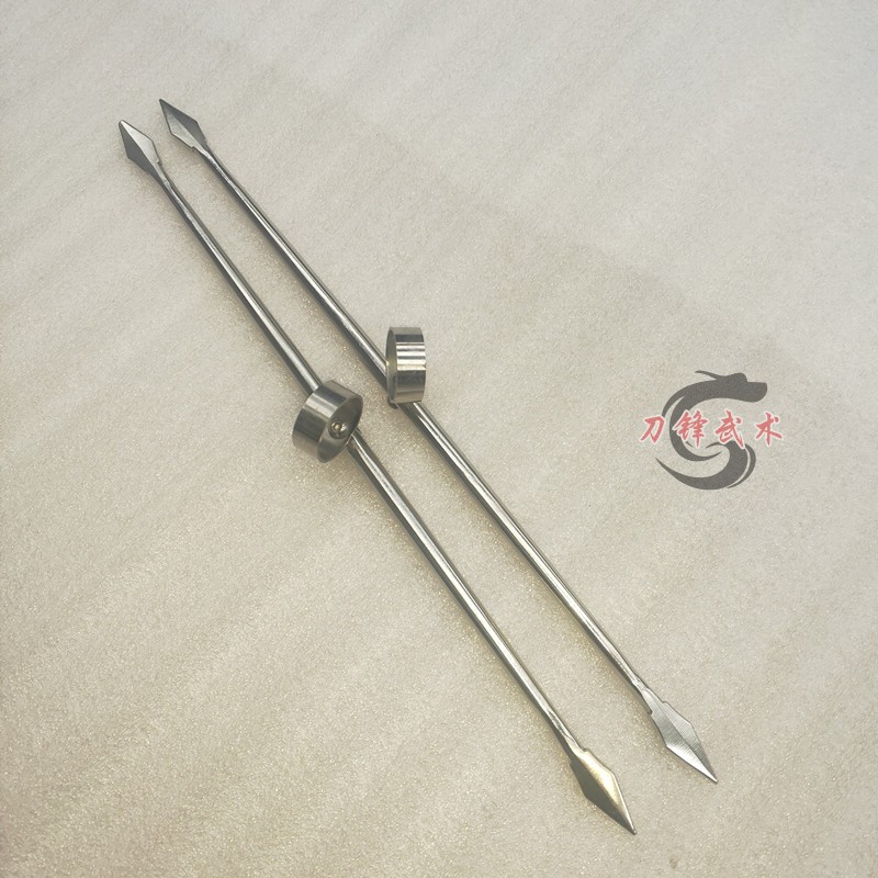 不锈钢峨眉刺分水刺双刺武术点穴笔判官笔奇门暗器