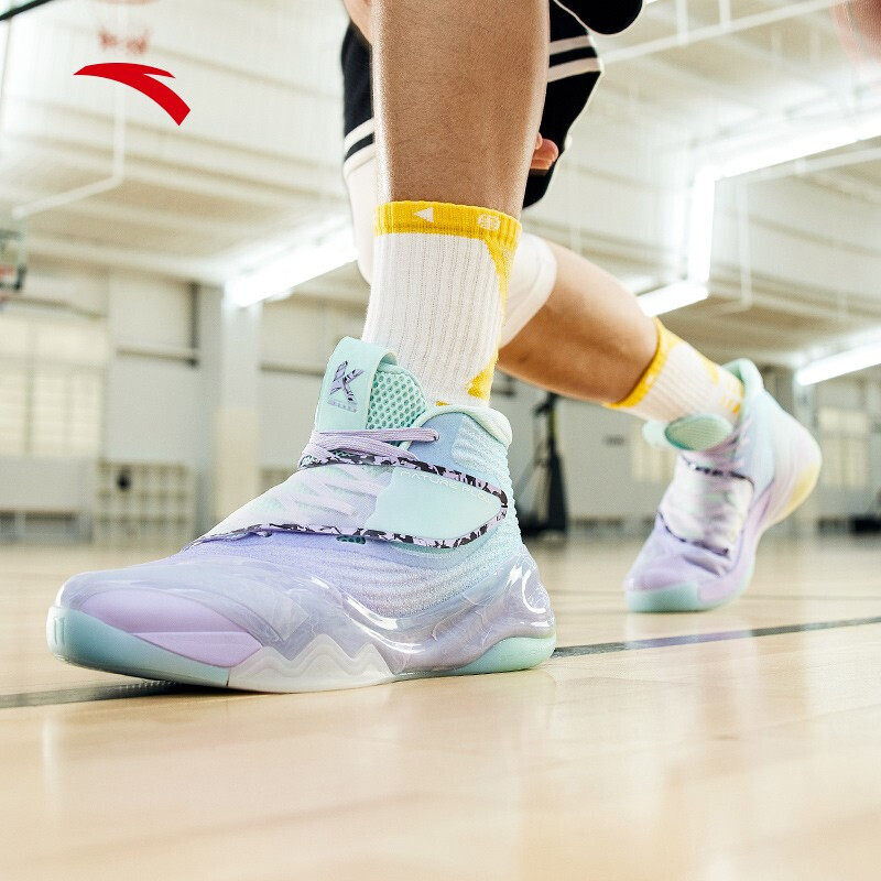 安踏青年汤战靴中国汤中国五四kt6行云流水男鞋球鞋篮球鞋