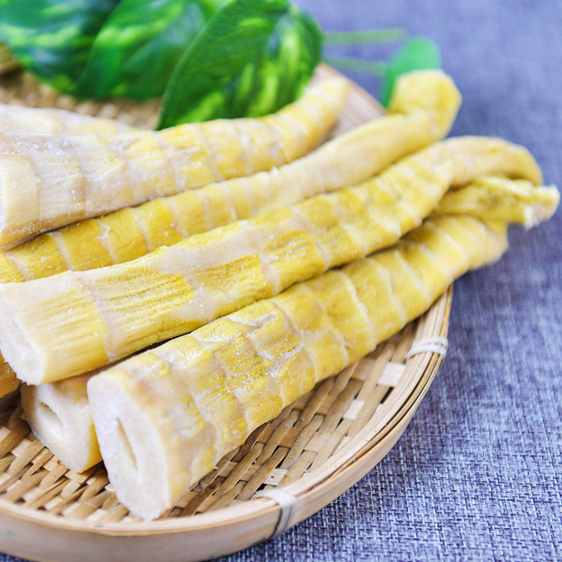 扁尖2021年新鲜临安天目山农家自制咸嫩头笋子盐烤笋类制品