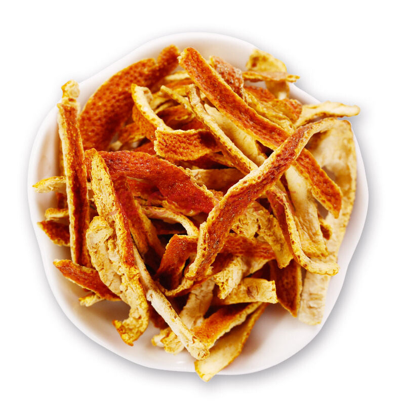 桔子皮橘子皮粉陈皮茶 中药材老陈皮丝 包邮 正宗新会陈皮干500g