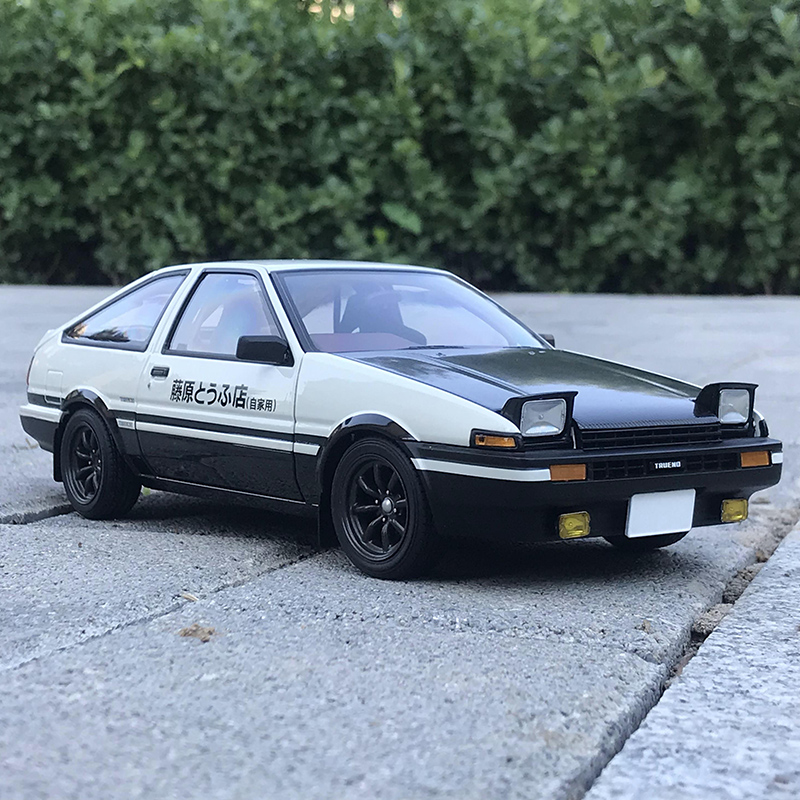 autoart奥拓丰田toyotasprintertruenoae86头文字汽车模型车模