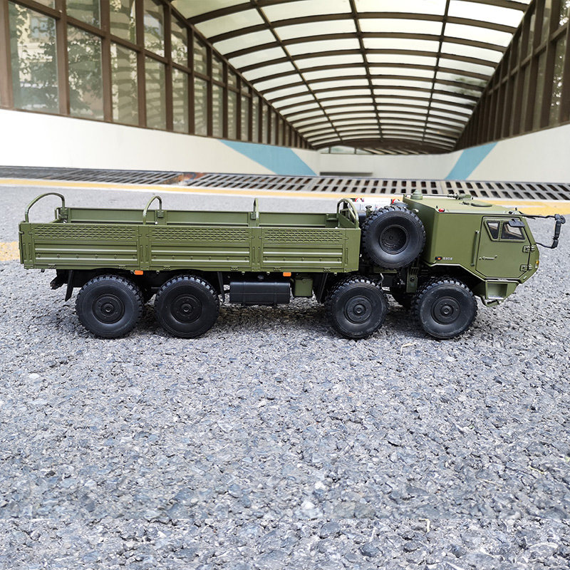 陕汽军车德龙sx2306越野军卡运兵车仿真合金汽车模型车模