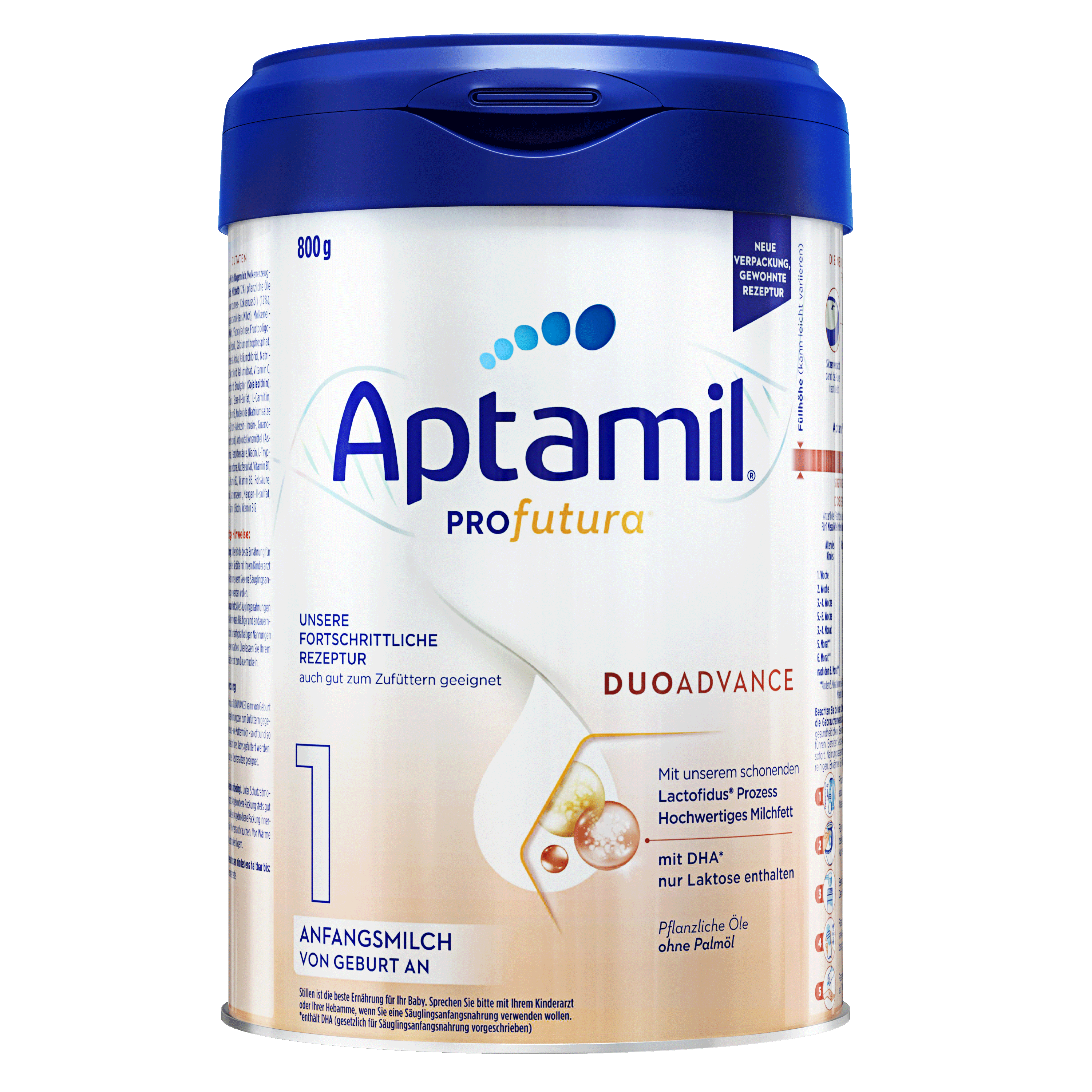 爱他美德国白金1段新生婴幼儿aptamil进口配方奶粉婴幼儿牛奶粉