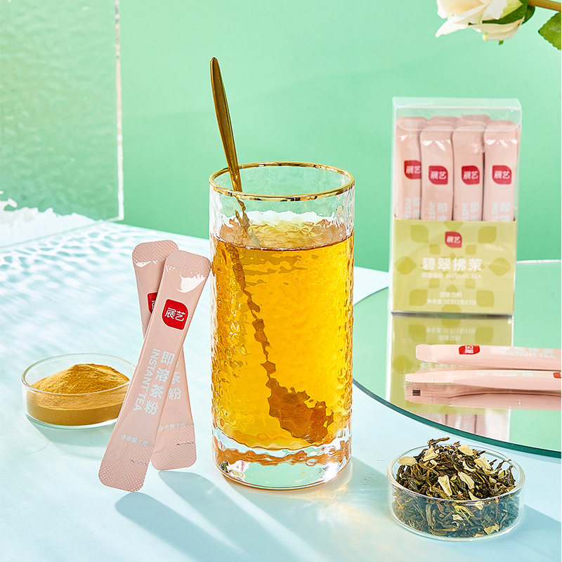 展艺艺速溶茶粉冷泡茶即溶红茶茉莉花珍珠奶茶茶粉