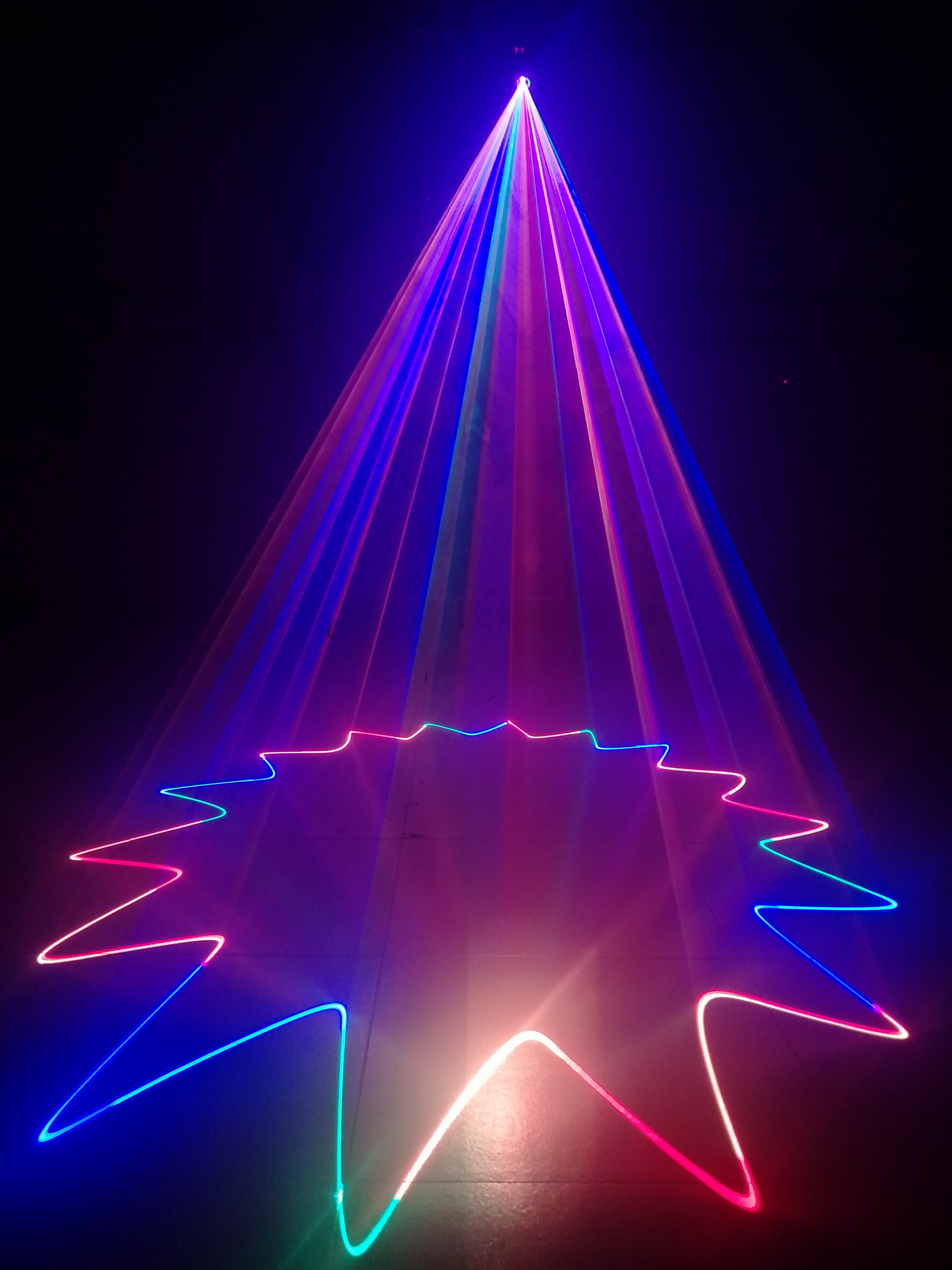 嵌入式ktv包房激光灯智能灯光 全彩动画激光灯 歌厅 酒吧激光灯_双氙