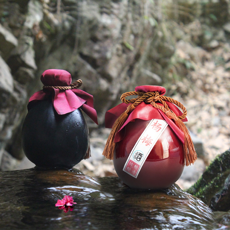 古风桃花酒桃花醉水果酒女士低度甜酒网红少女心高颜值女生自酿