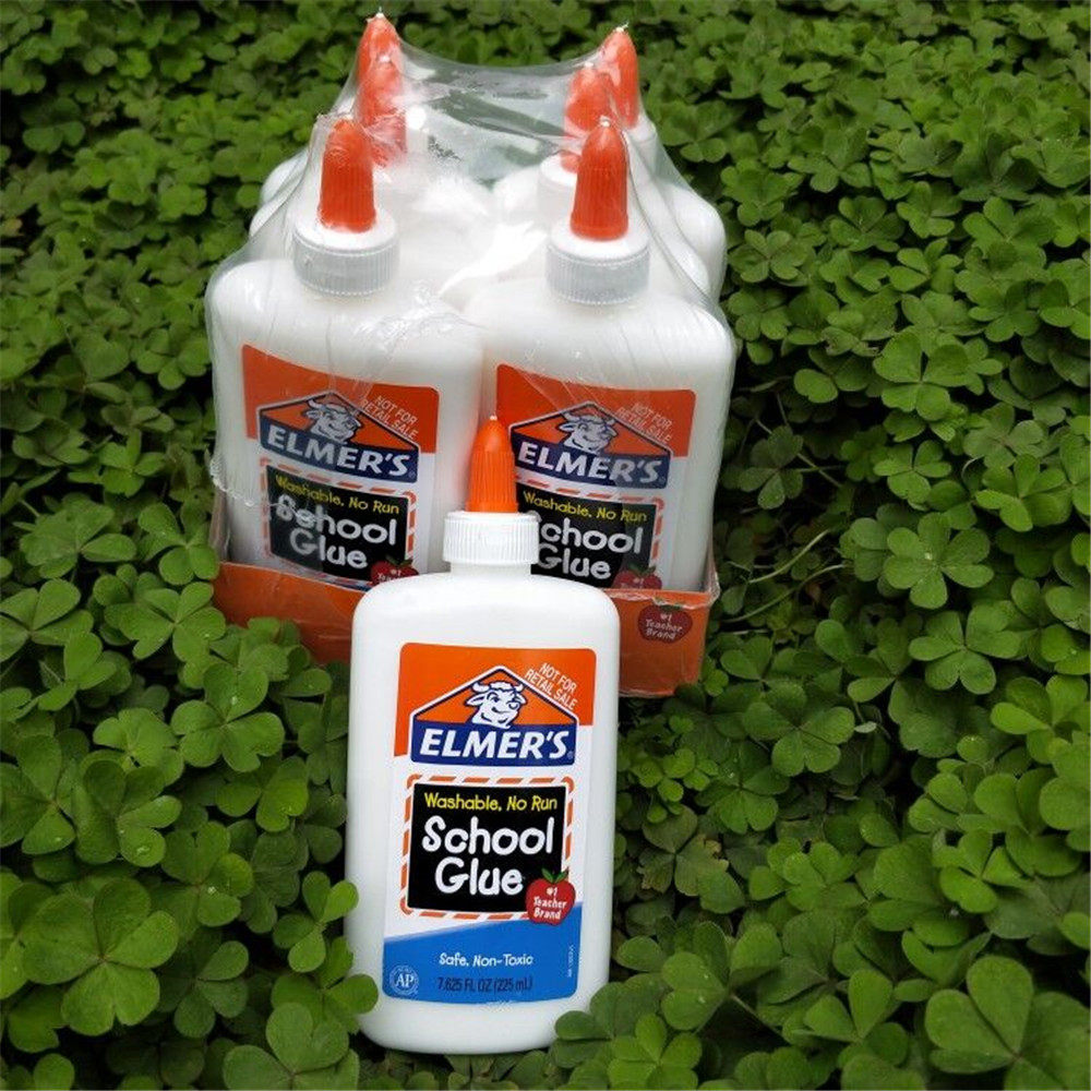 1加仑elmers glue美国胶水牛头白胶slime史莱姆学生手工diy大桶装