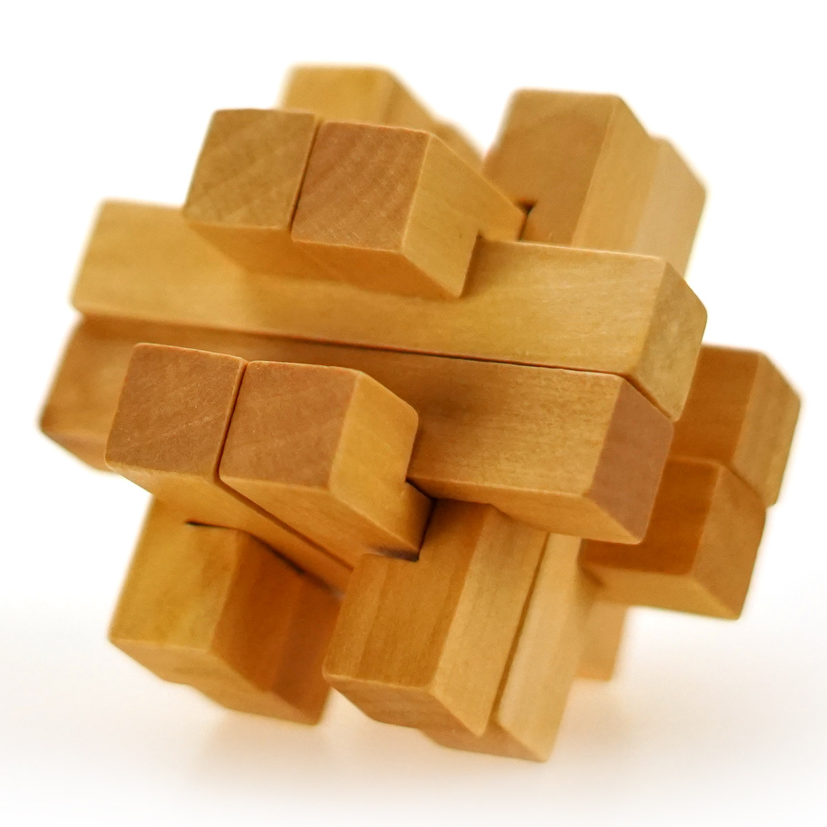 孔明锁鲁班锁解锁6块版六块装 12岁9根九根十二根孔明锁玩具