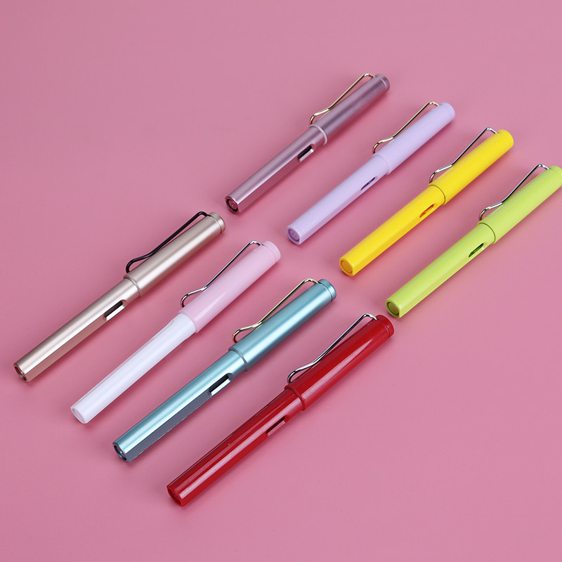 正姿汉诺钢笔中小学生练字书法铱金男女成人可替换钢笔