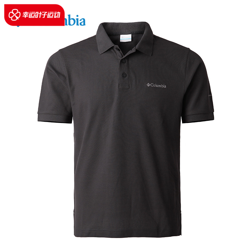 哥伦比亚旗舰店POLO衫男短袖夏季户外半袖宽松透气T恤跑步体恤衫