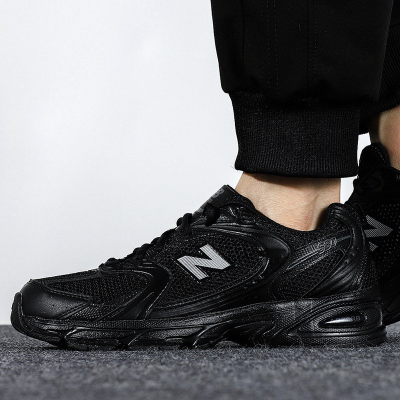 newbalance旗舰店nb530纯黑跑鞋男女女鞋2021秋季跑步鞋