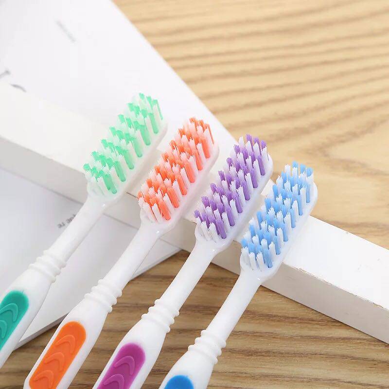 硬毛包邮12支12元口玉中毛成人人大刷头牙刷牙刷