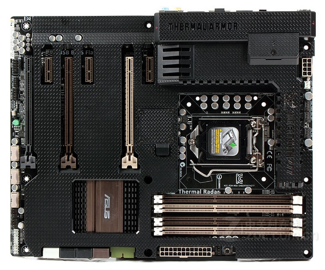 华硕tufsabertoothz771155剑齿虎主板支持i33220i53470i73770主板