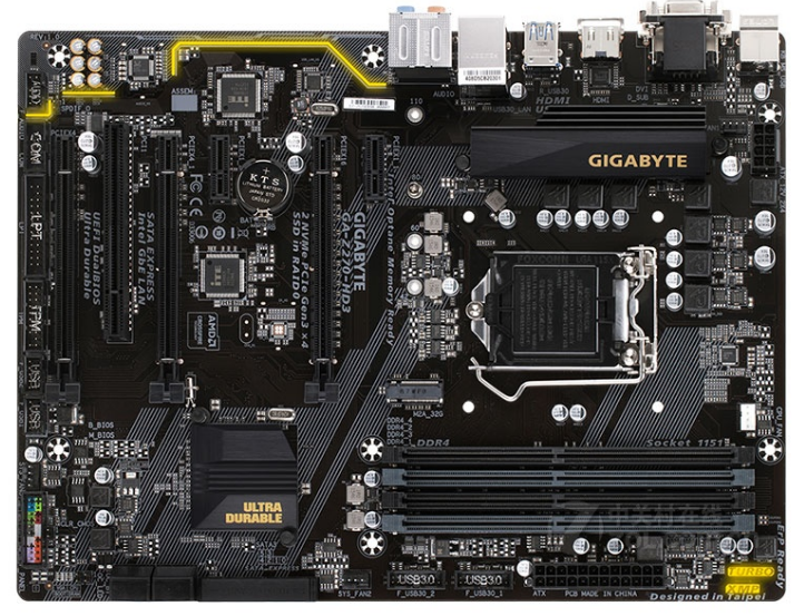 技嘉z270hd3主板1151针支持i566006500i767007700kcpu处理器包邮主板