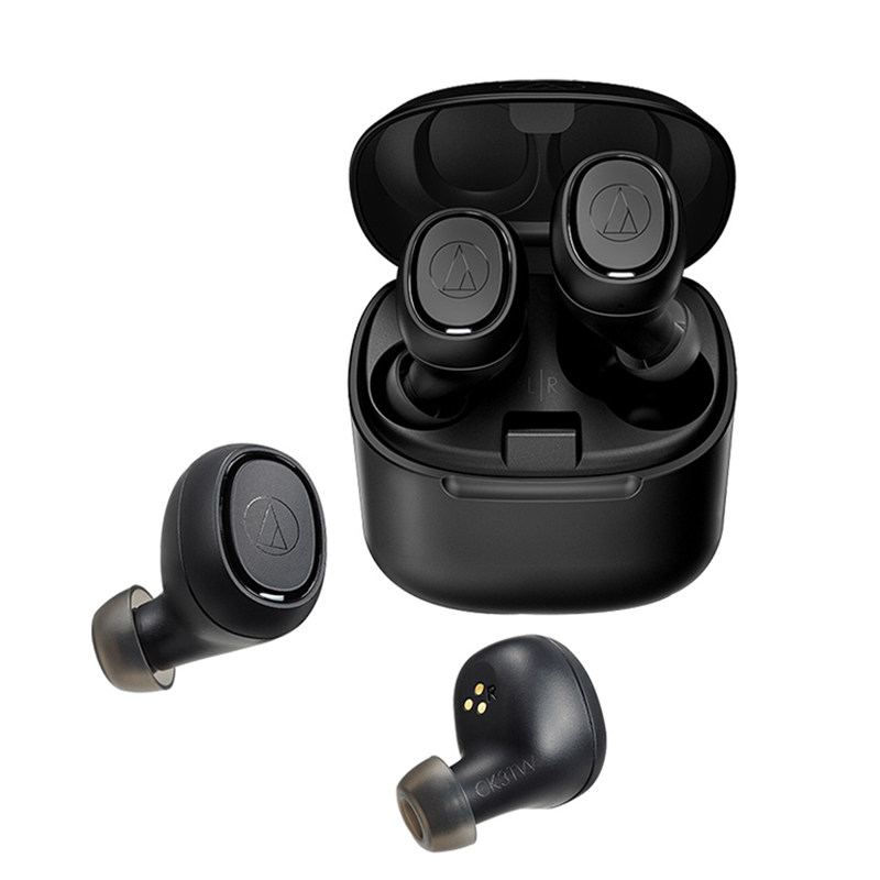 audio technica/铁三角 ath-ck3tw 真无线蓝牙耳机入耳式运动降噪